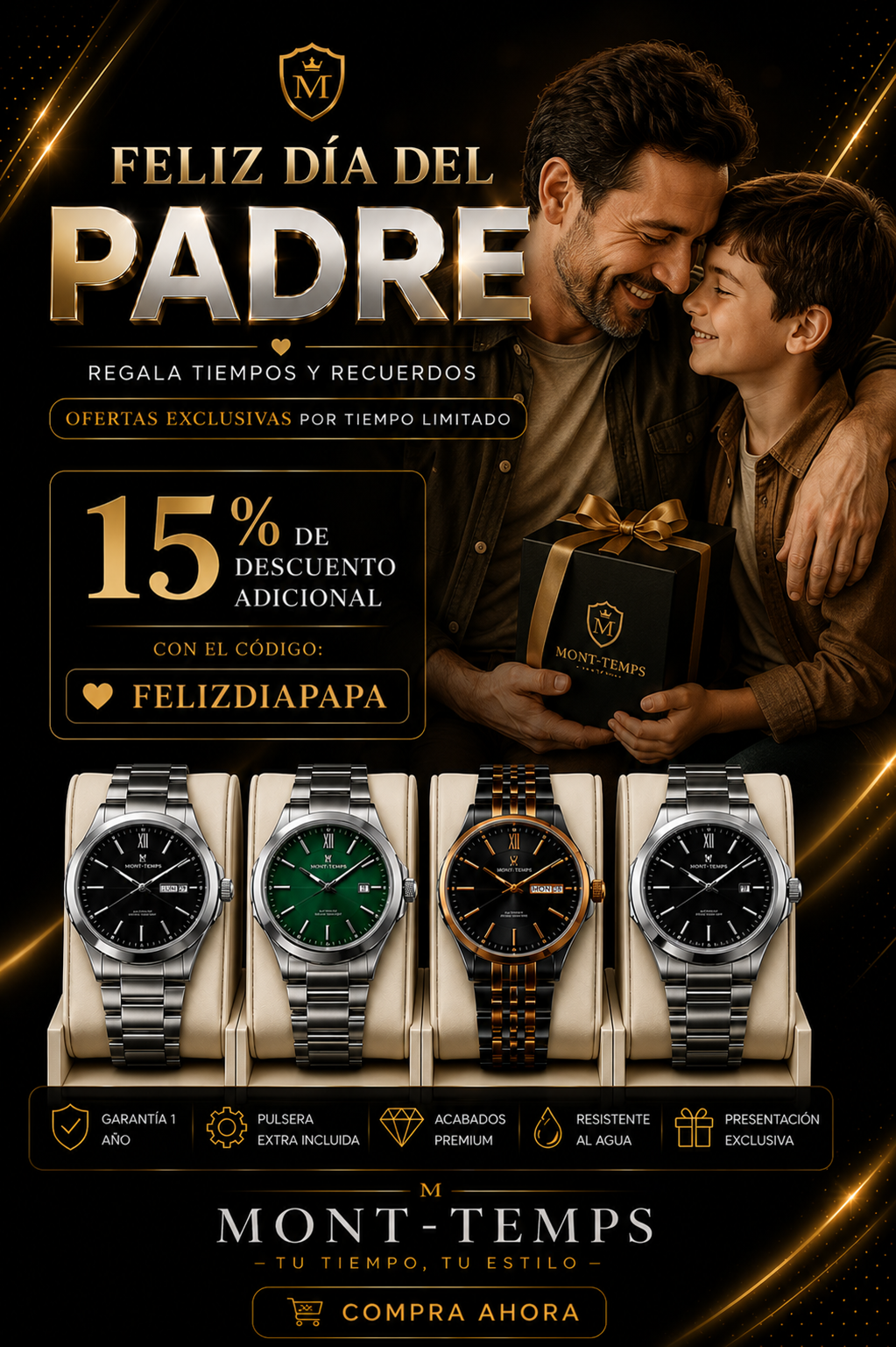 Relojes Emblemáticos con 50% de descuento